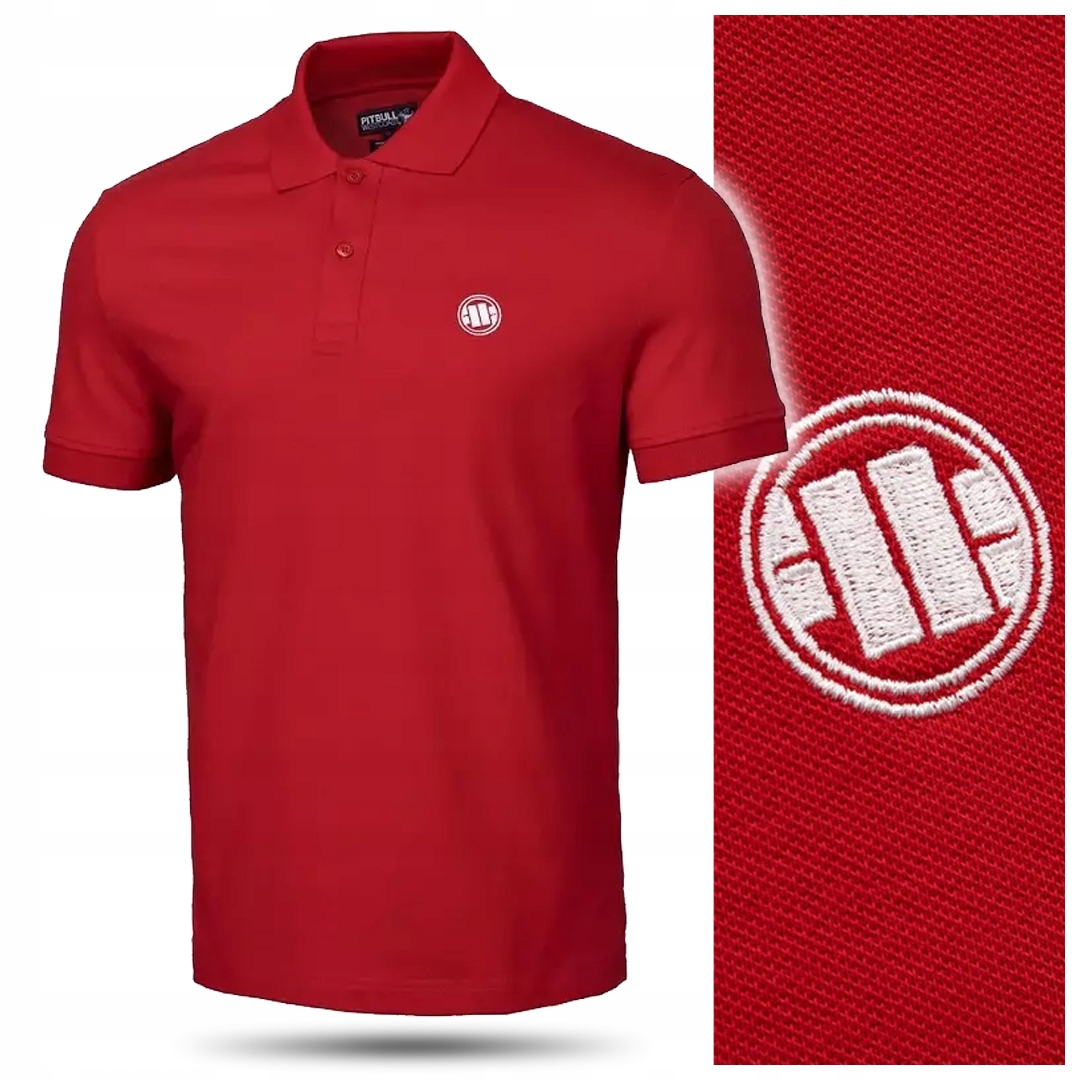 

Koszulka polo polówka Pit Bull Regular Logo r.L