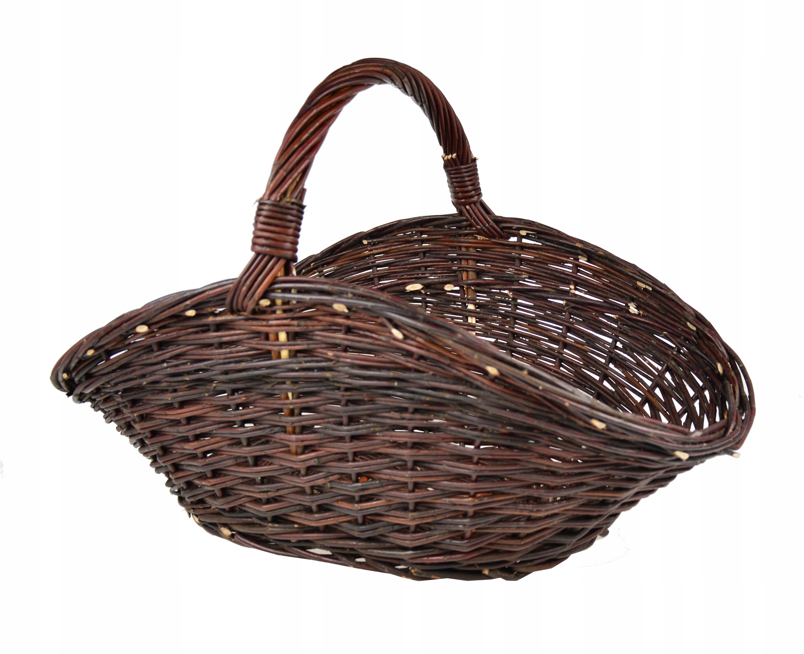 Wiklinowy KOSZ NA DREWNO koszyk do kominka XL Marka Wiklinowy