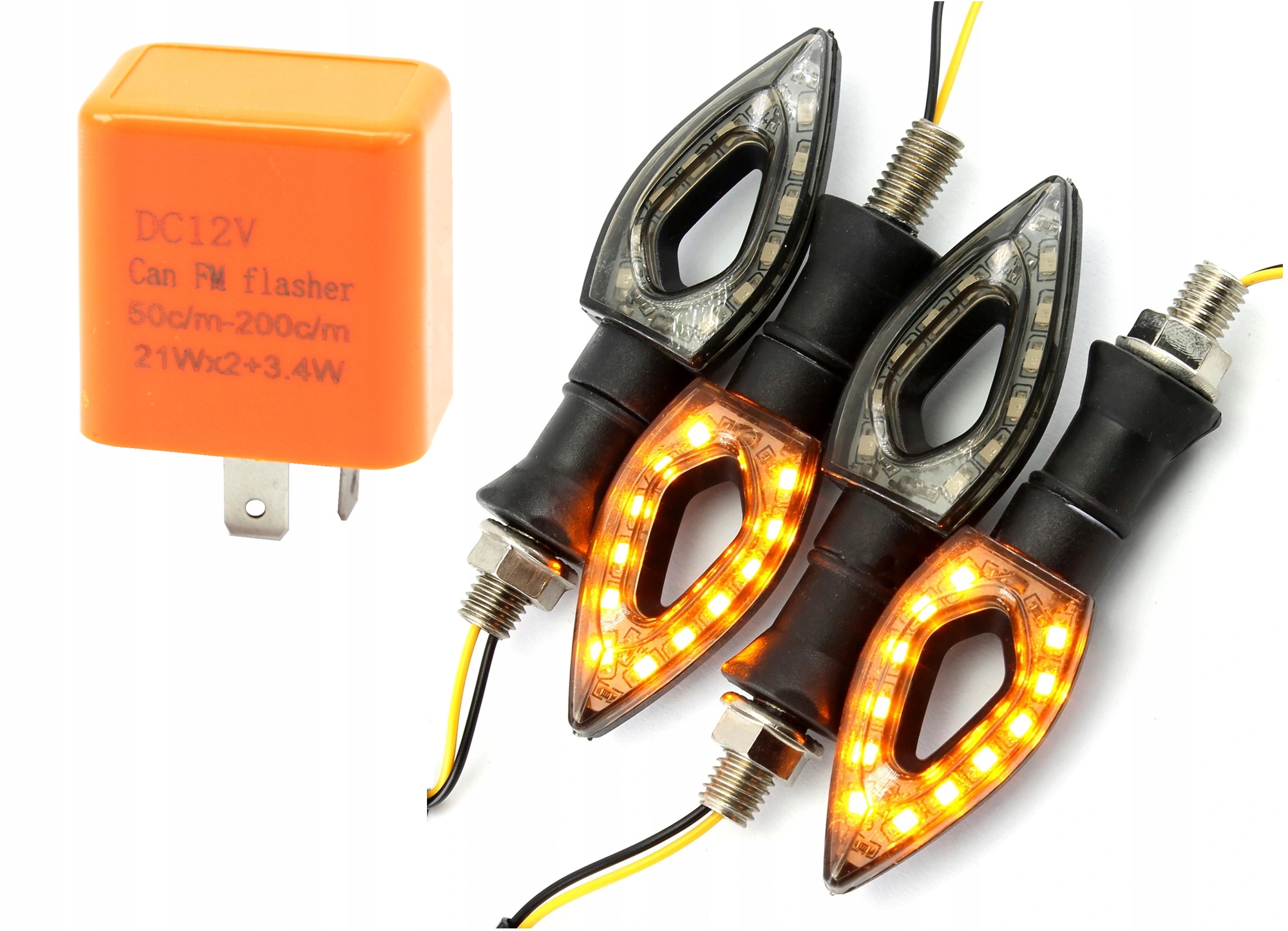 Светодиодные указатели поворота 4 шт. + автоматический выключатель