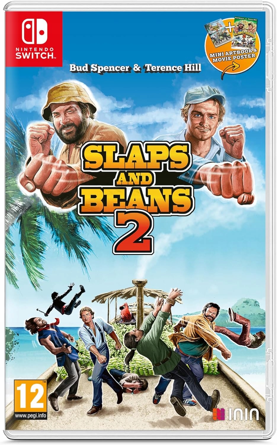 Bud Spencer Terence Hill - Slaps and Beans 2 - Nintendo Switch - KARTRIDŻ