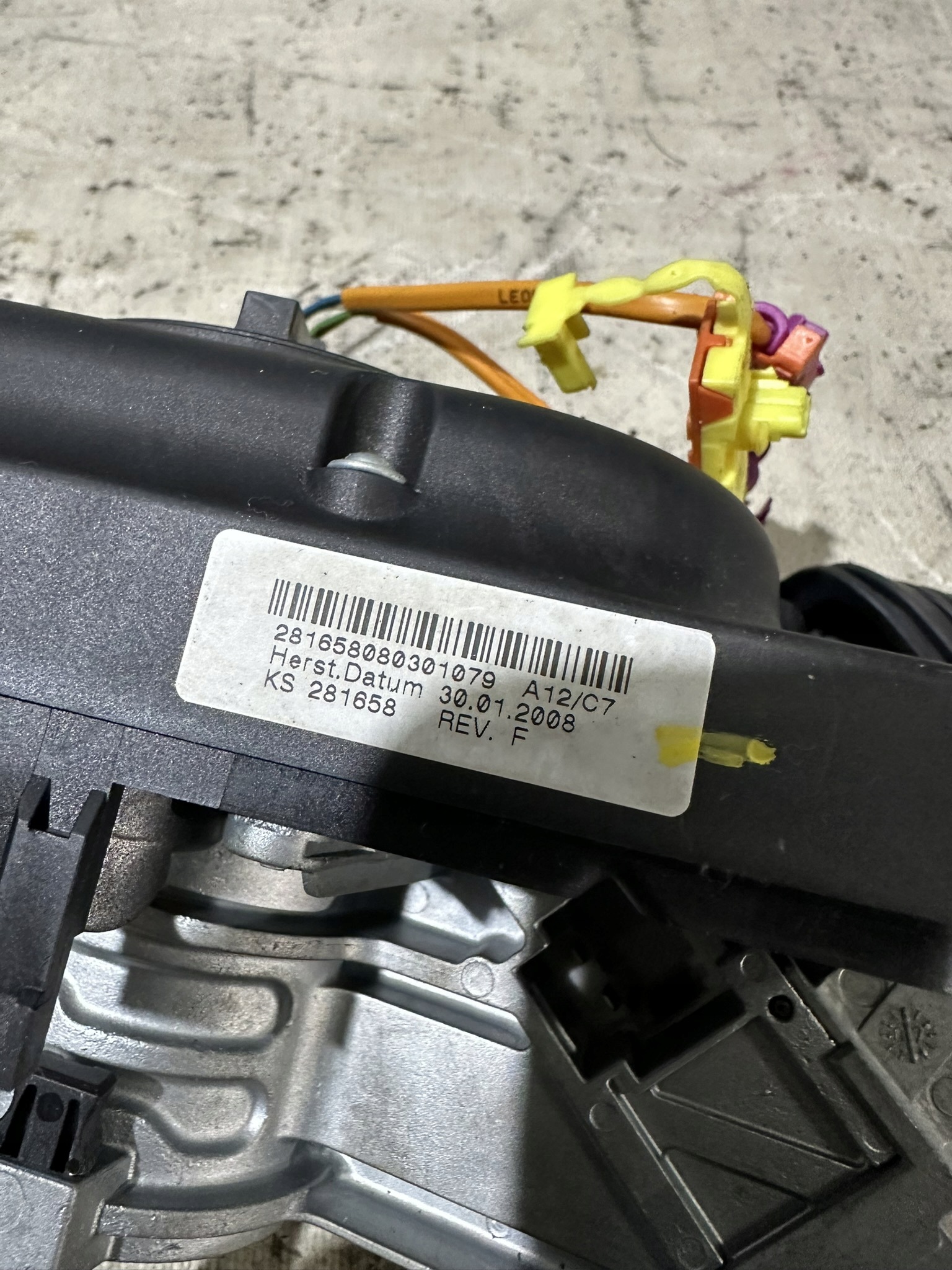 Commodo essuie glace + Clé OPEL ASTRA H 1.7CDTI 13276157