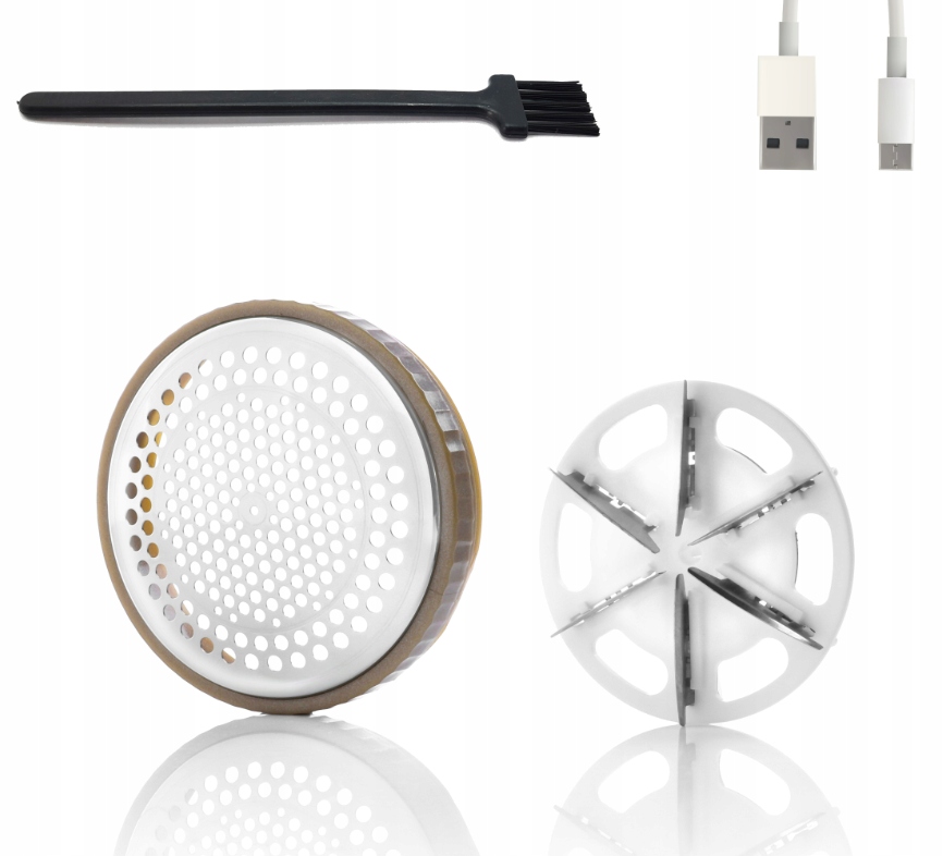 Golarka do Tkanin AD 9617 LCD 3 Prędkości USB Czyszczenie