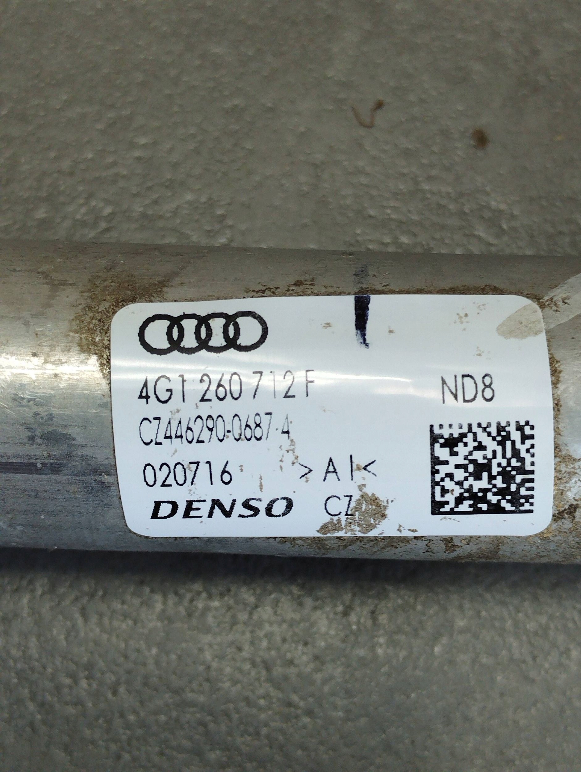 Audi A7 4G 2016 vedení klimatizaci 4G1260712F