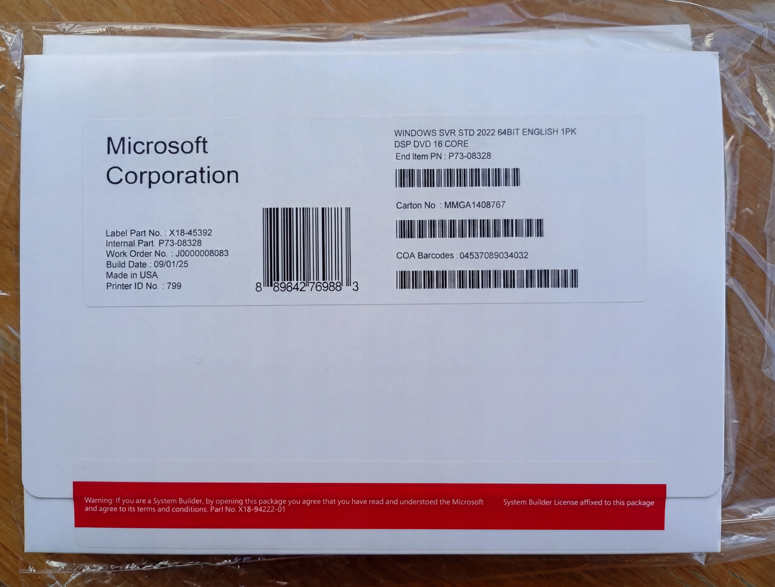 Windows Server CAL 2019