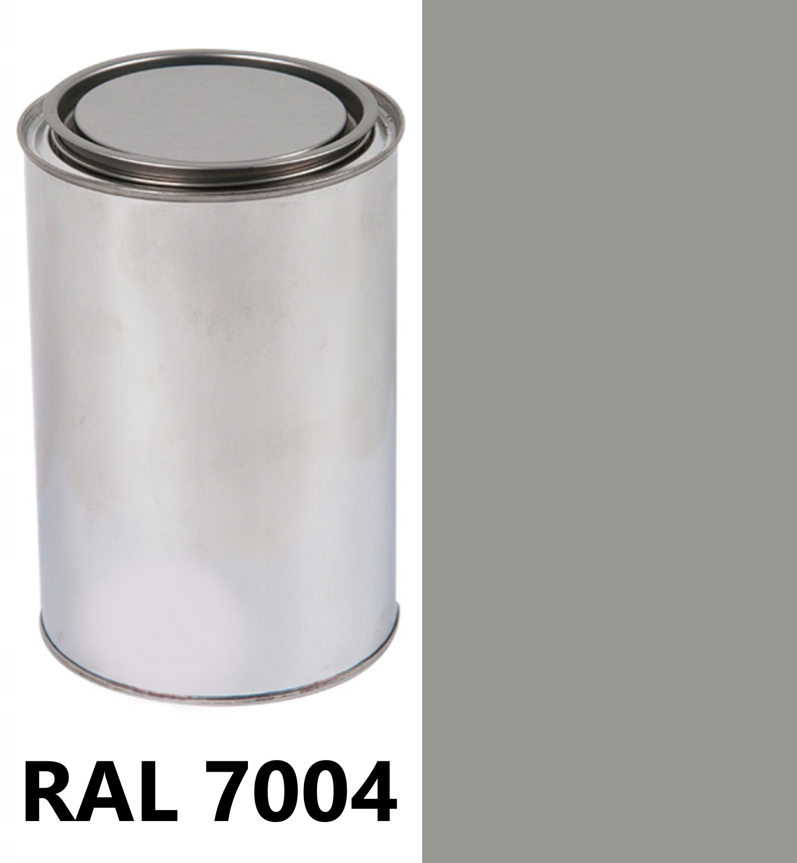 Ral 7004 Półpołysk Gruntoemalia 2W1 Poliuretanowa 2:1 1L