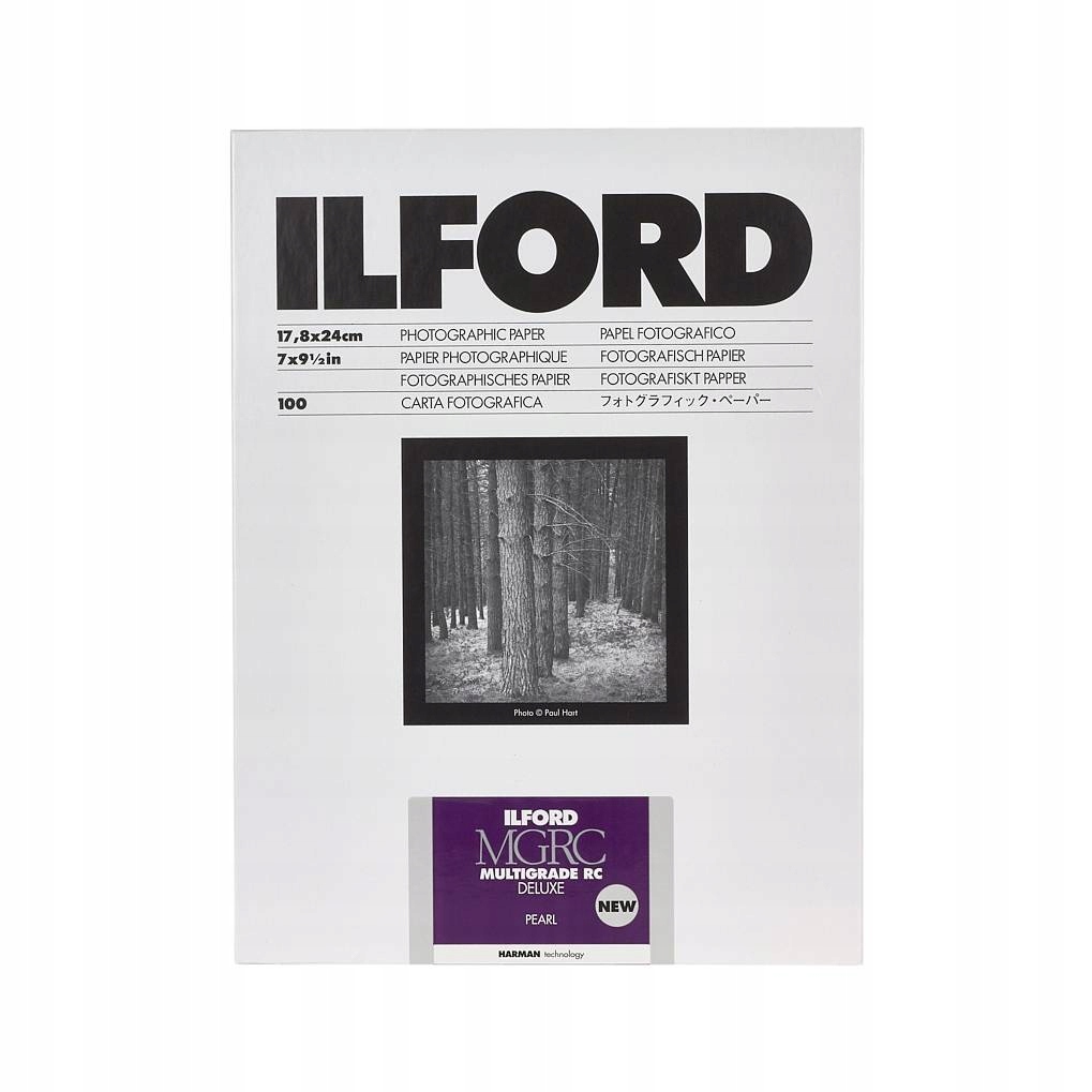 Fotografický papír Ilford Multigrade Rc Deluxe Pearl 8.9 x 14 cm 100