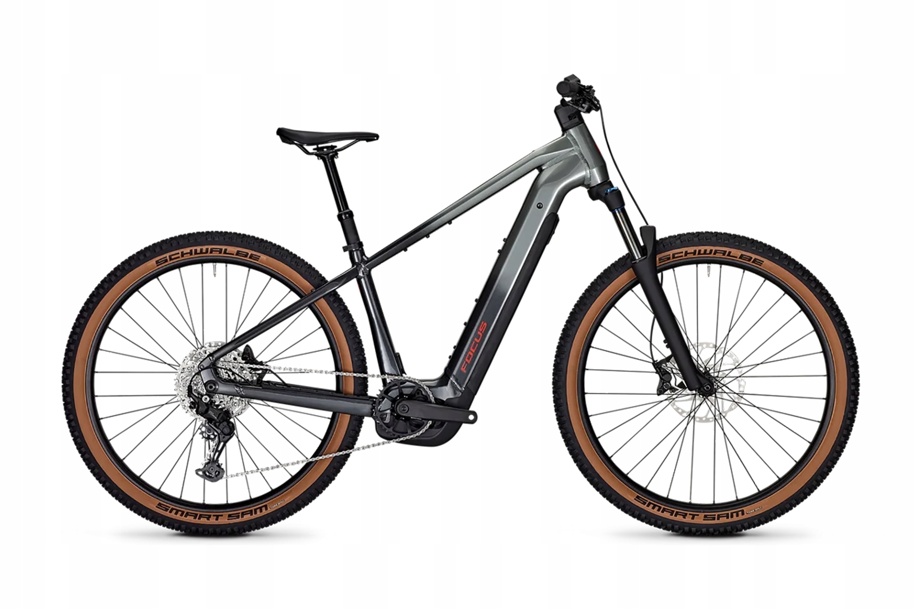 Rower elektryczny Focus Jarifa² 6.8 600Wh Czarny Szary roz. XL/48cm 29"