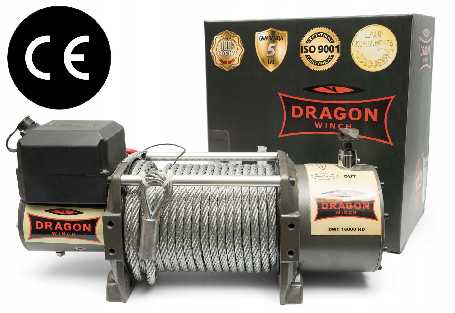 WYCIĄGARKA ELEKTRYCZNA DO LAWETY 7,2T WCIĄGARKA24V EAN (GTIN) 5907706109769