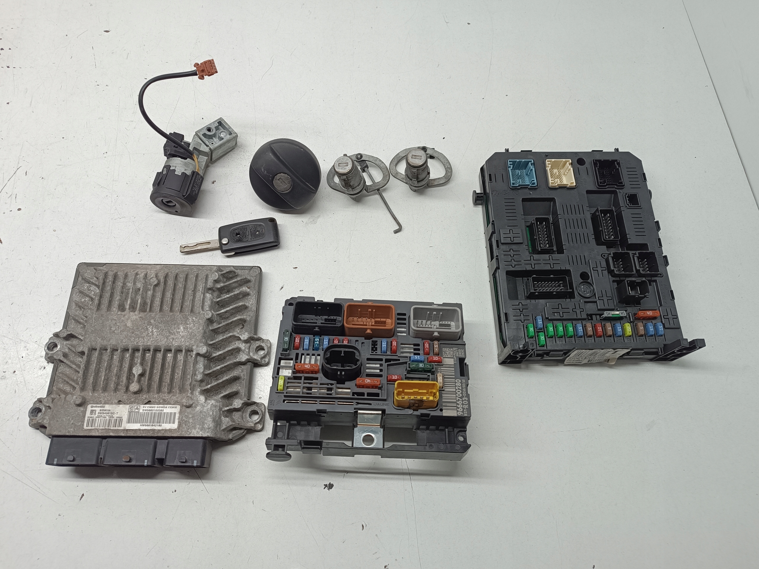 ZESTAW STARTOWY KOMPLETNY CITROEN C8 2.0 HDI 5WS40615C 966405908002