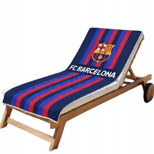 Ręcznik Fc Barcelona 70x140 Ręcznik Barcelona Ręcznik Barca Fcb Oryginał