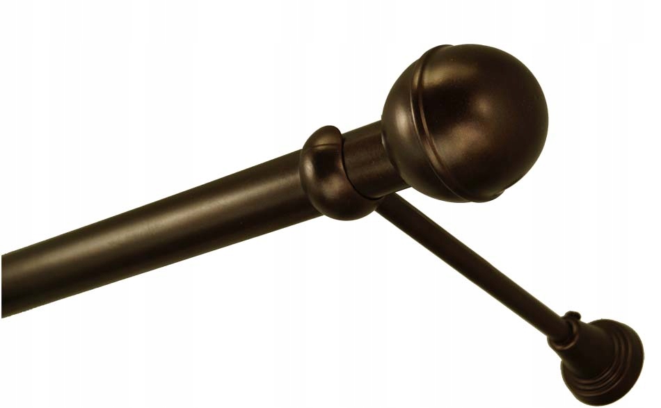 

Karnisz metalowy fi 25 pojedyńczy 160 cm bez żabek