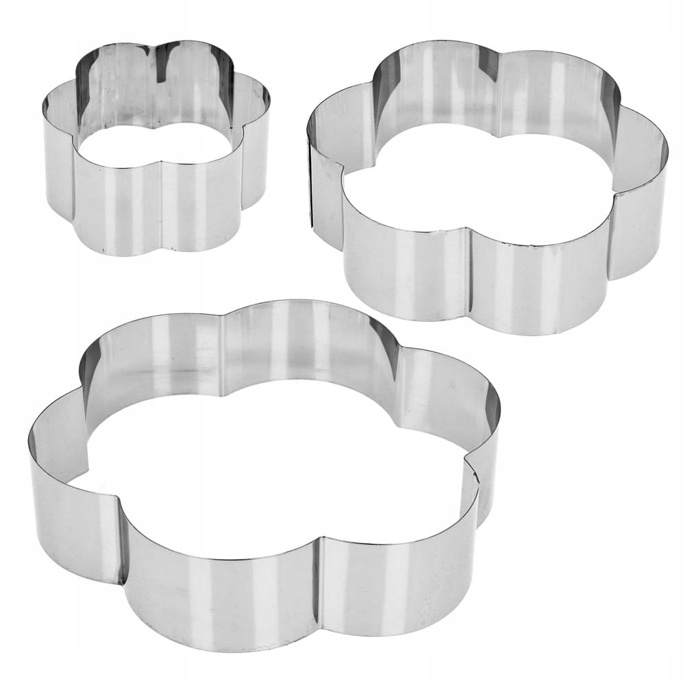 

3x rant forma do pieczenia i deserów Kwiatek