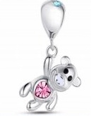 

Charms Miś Misio Srebro Zawieszka do Pandora