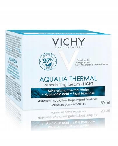 Vichy Aqualia Thermal Lekki krem nawilżający skóra sucha normalna 50 ml