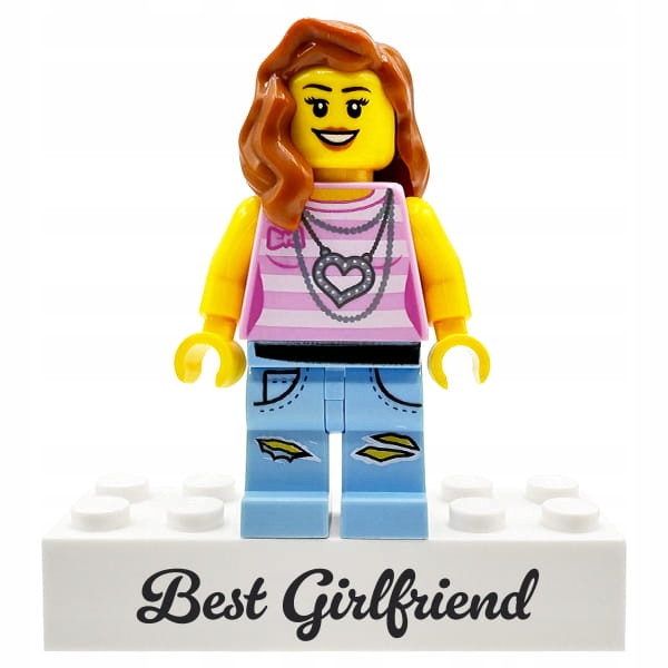 Dívka personalizovaná figurka muž z Lego dílů