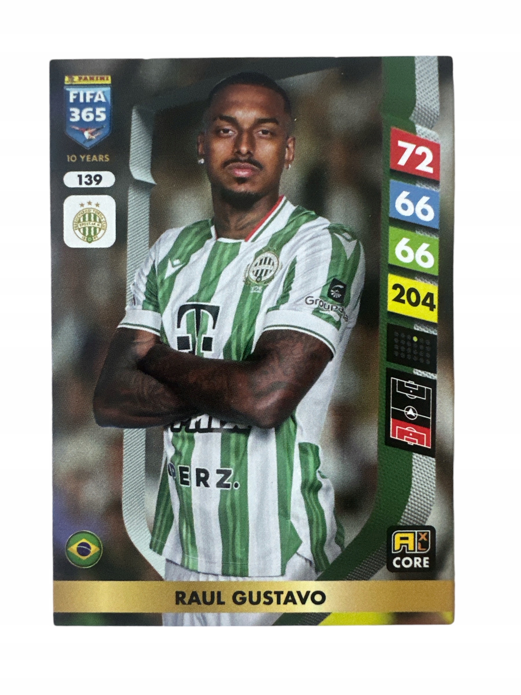 Fifa 365 2025 Adrenalyn XL Panini Core Ferencvarosi Nr 139 Gustavo