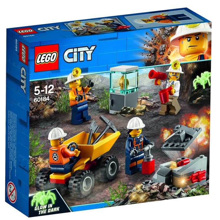 Lego 60184 City Ekipa górnicza Unikat