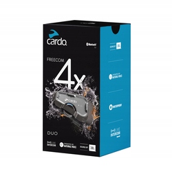 Cardo Freecom 4X Duo Interkom Motocyklový Interkom (Sada pre 2 prilby)