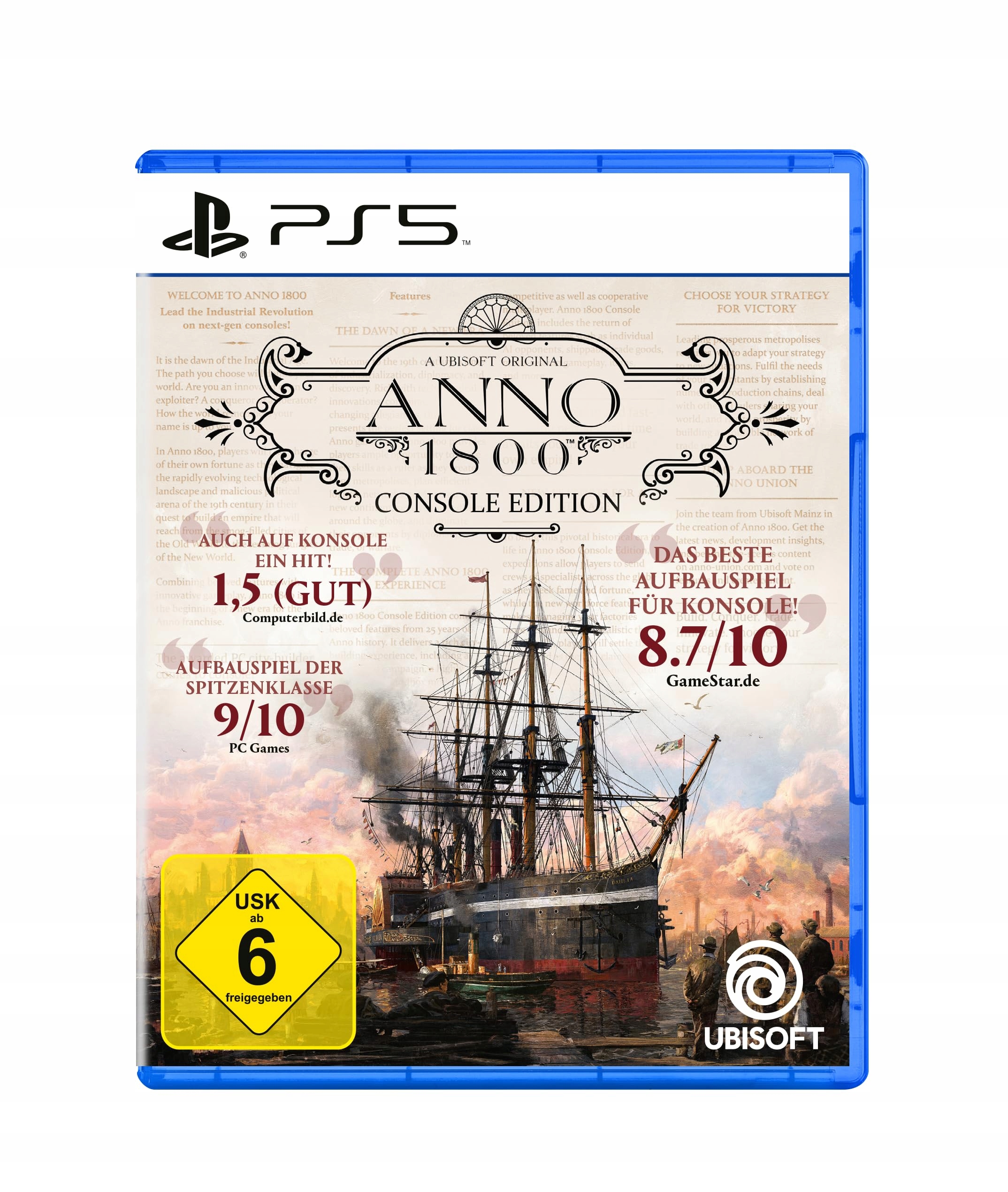 Anno 1800 Console Edition [PlayStation 5] PlayStation 5 (PS5) pudełkowa