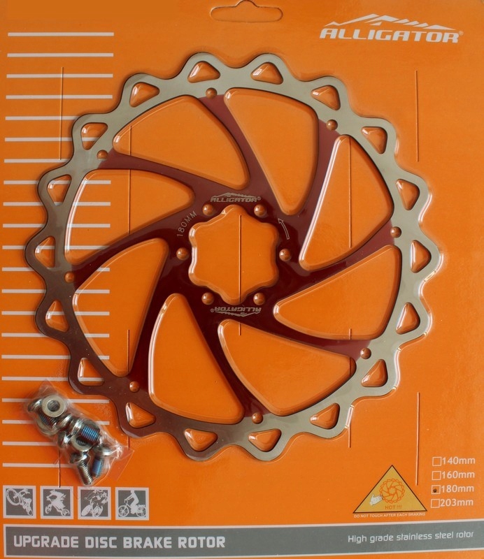 Tarcza Hamulcowa ALLIGATOR IWAWE 180mm