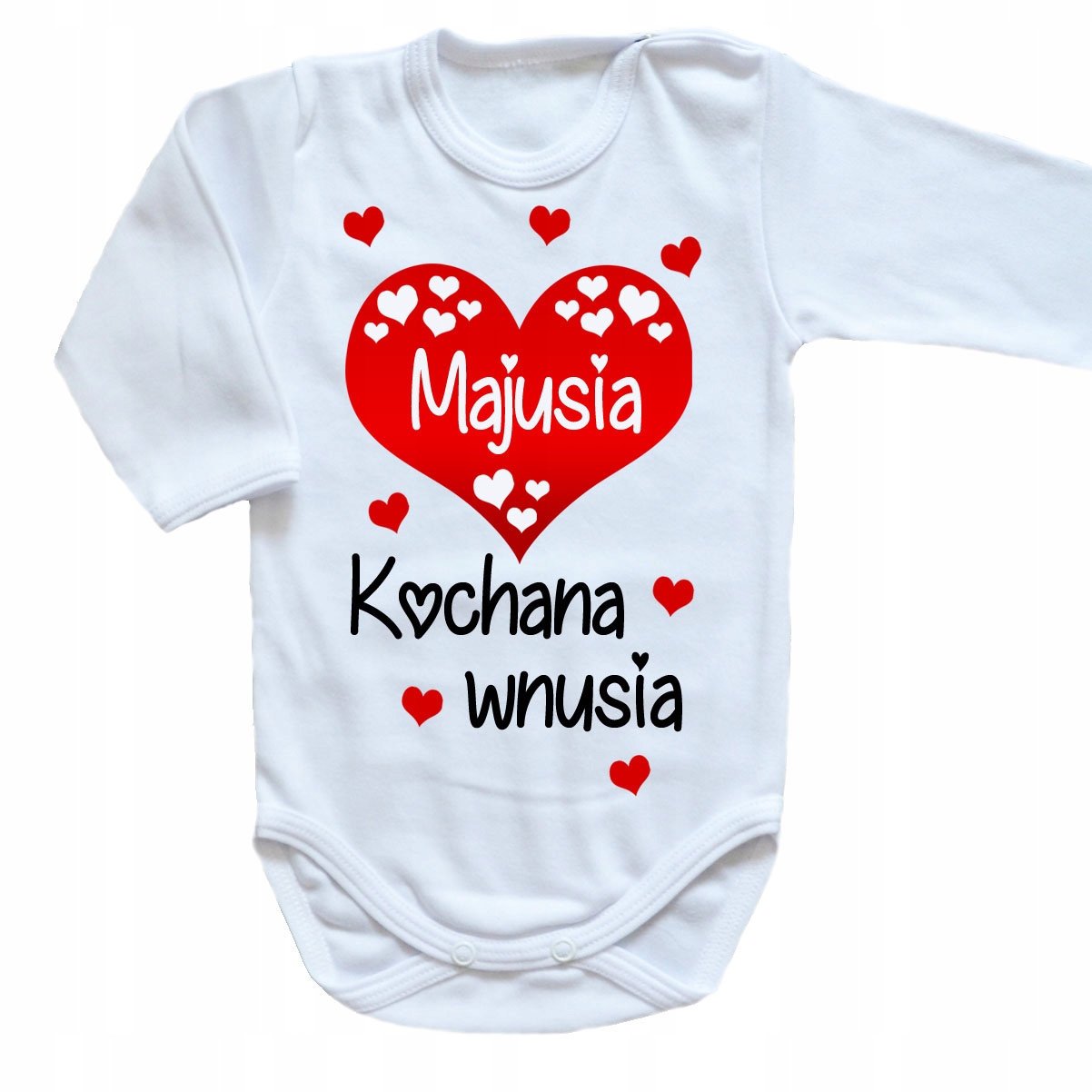 

Body niemowlęce Kochana Wnusia z imieniem dziecka