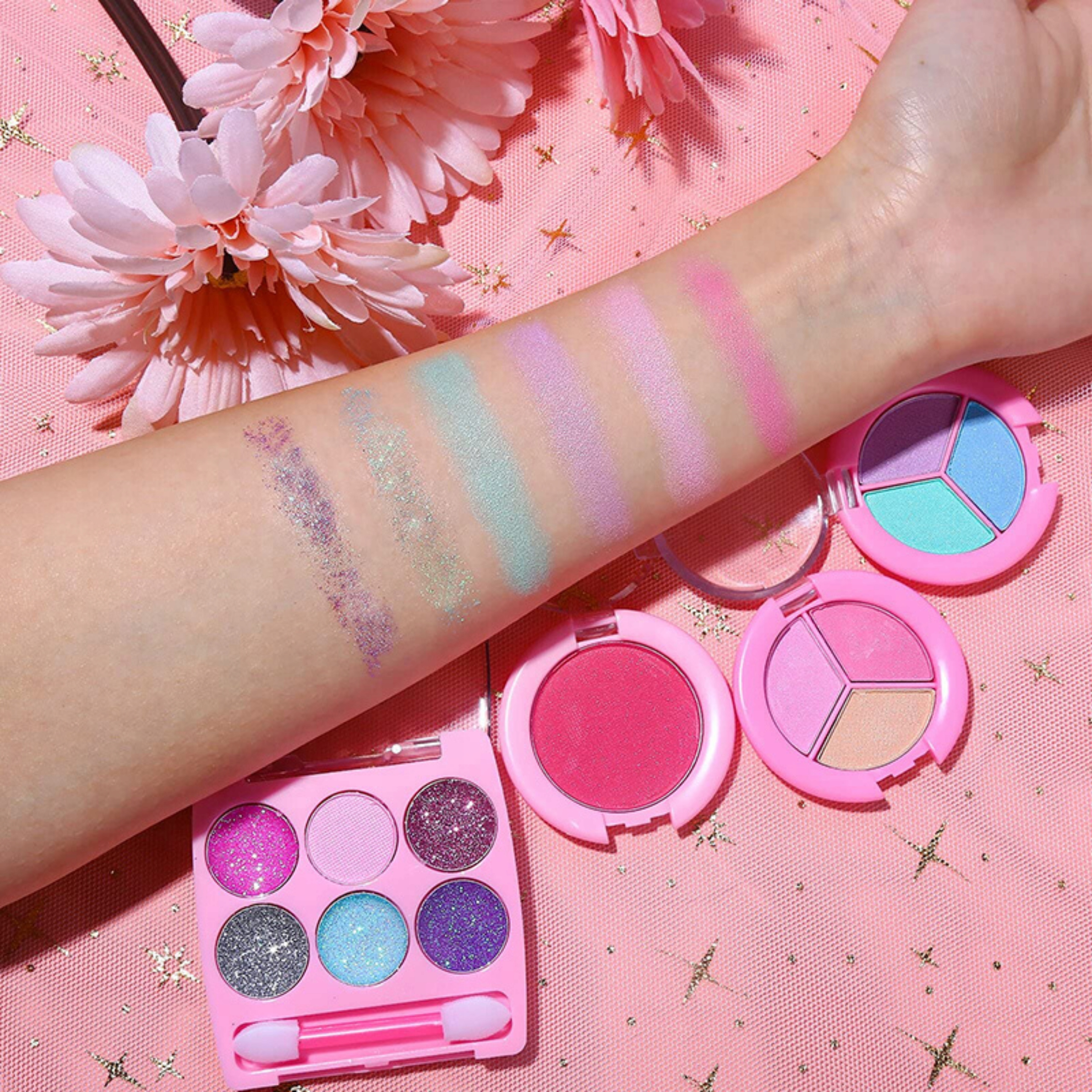 TOREBKA KOSMETYKÓW MAKIJAŻ ZESTAW DO MALOWANIA XXL Płeć dziewczynki