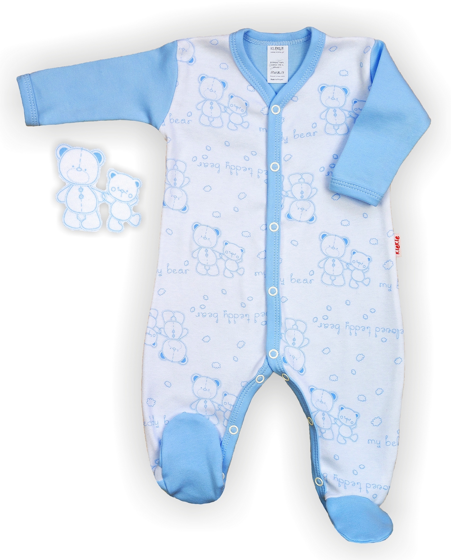 PAJAC rozpinany 3PAK Bawełna 100% r 86 KLEKLE Marka KLEKLE