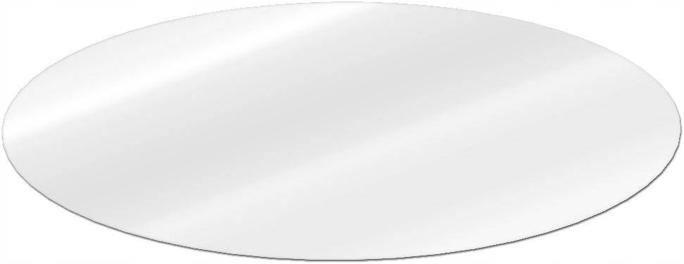 Mata Ochronna Pod Krzesło Okrągła Przezroczysta 100 cm Odporna MaxiMat