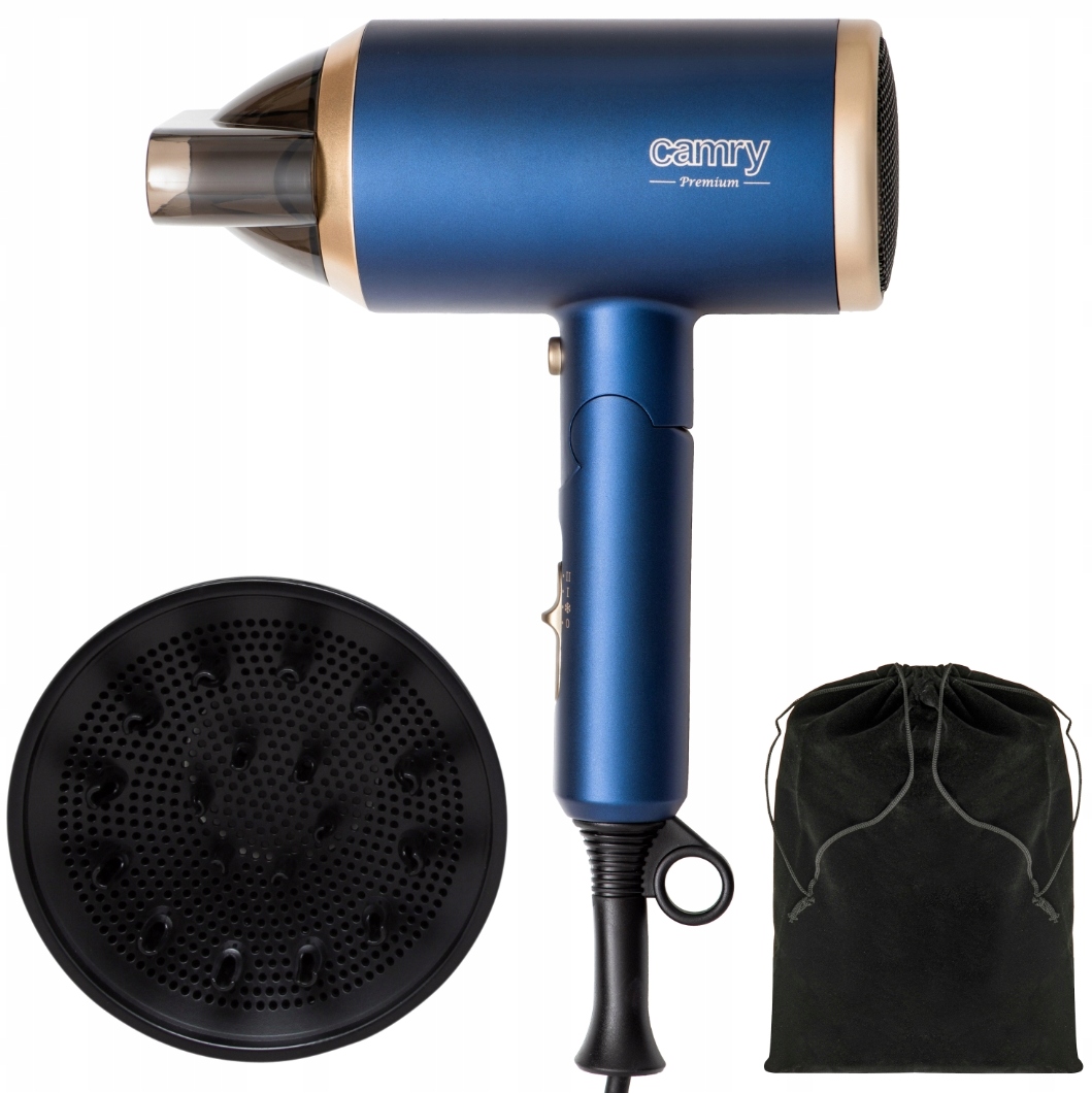 Suszarka CR 2268 1800W ION + Dyfuzor Składana Rączka