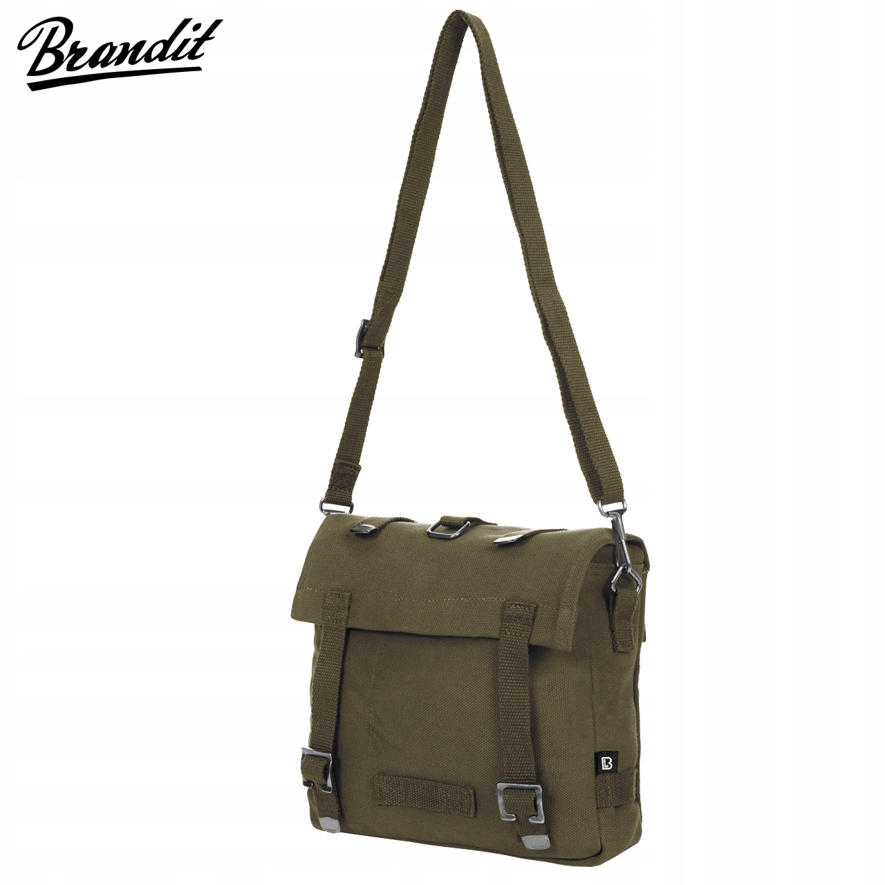 TORBA WOJSKOWA KOSTKA BRANDIT POLOWA CHLEBAK BUNDESWEHR NA RAMIĘ OLIWKOWA Model Canvasbag