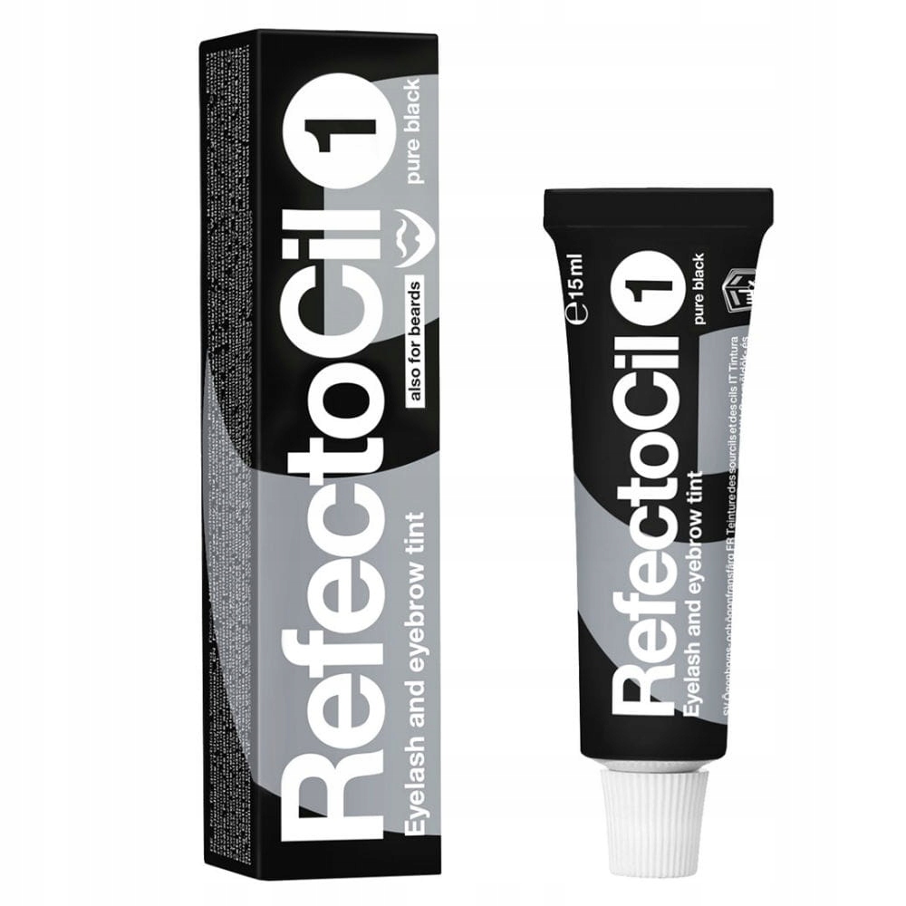 

Refectocil Żelowa Henna Rzęs do Brwi 15ml Czarna 1