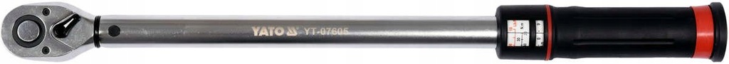 YATO KLUCZ DYNAMOMETRYCZNY 1/2 ZESTAW ETUI YATO 20-220Nm CrMo42 W WALIZCE Kod producenta YT-07605