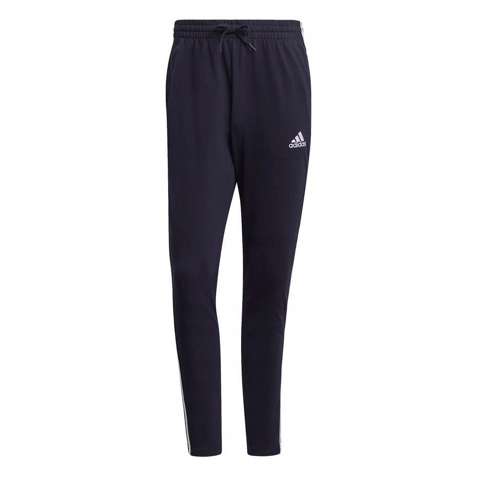 Pánské kalhoty adidas Essentials Single modré GK8997 Vel. 2XL