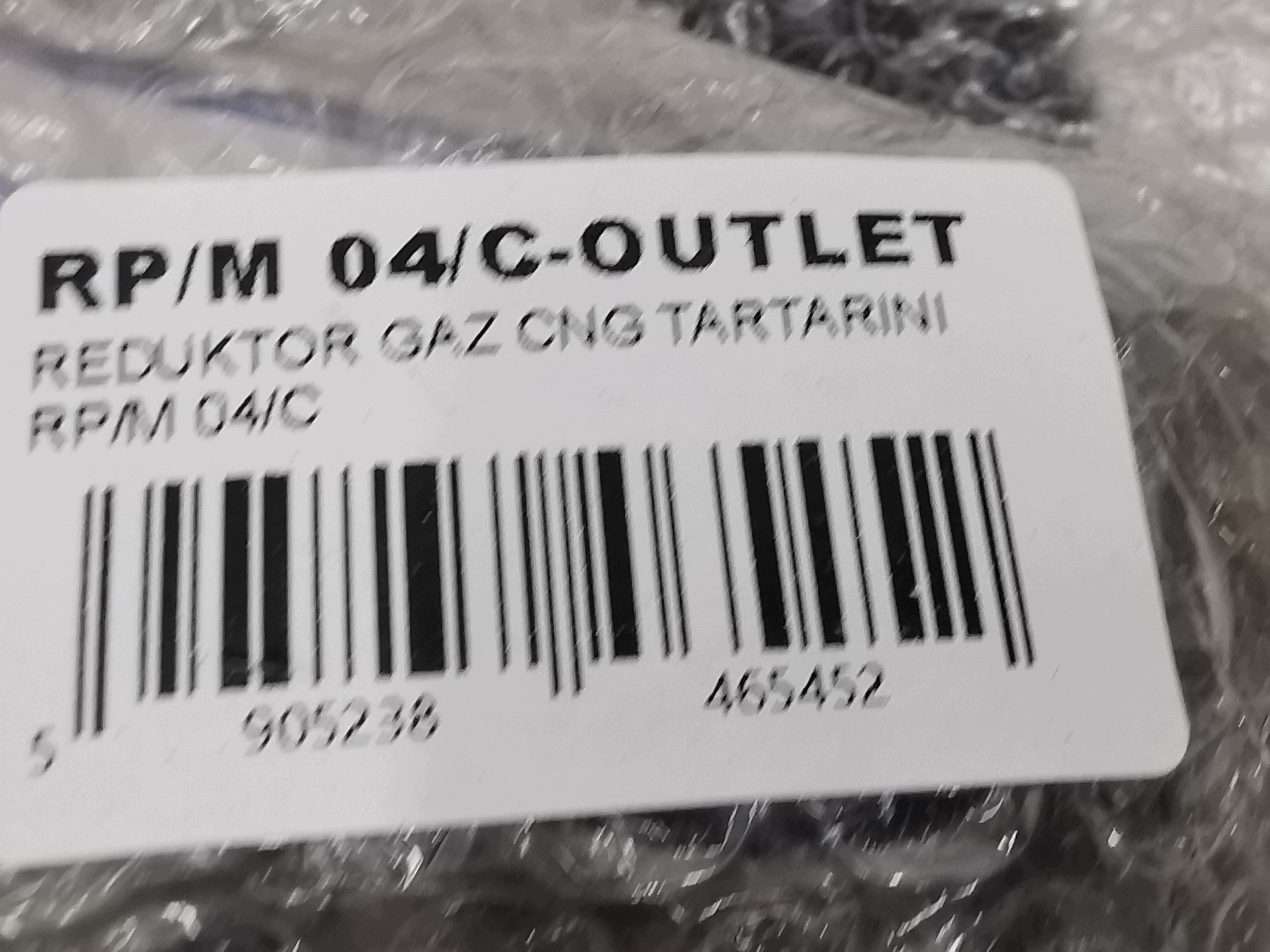 REDUKTOR GAZ CNG TARTARINI RP/M 04/C