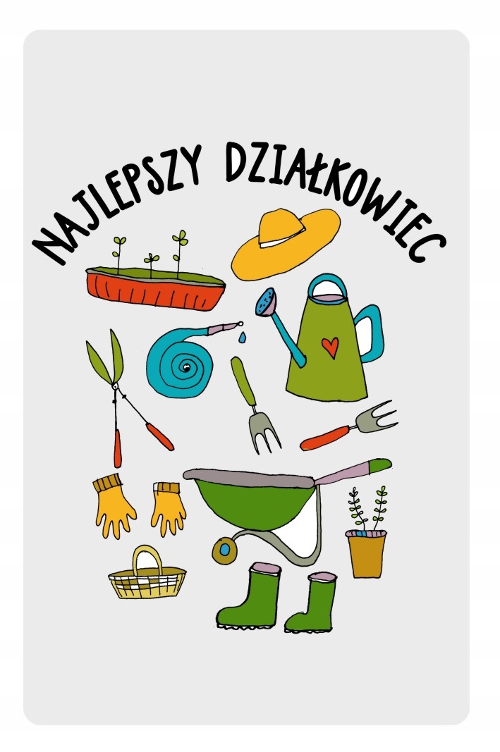 

Magnes na lodówkę najlepszy działkowiec działka