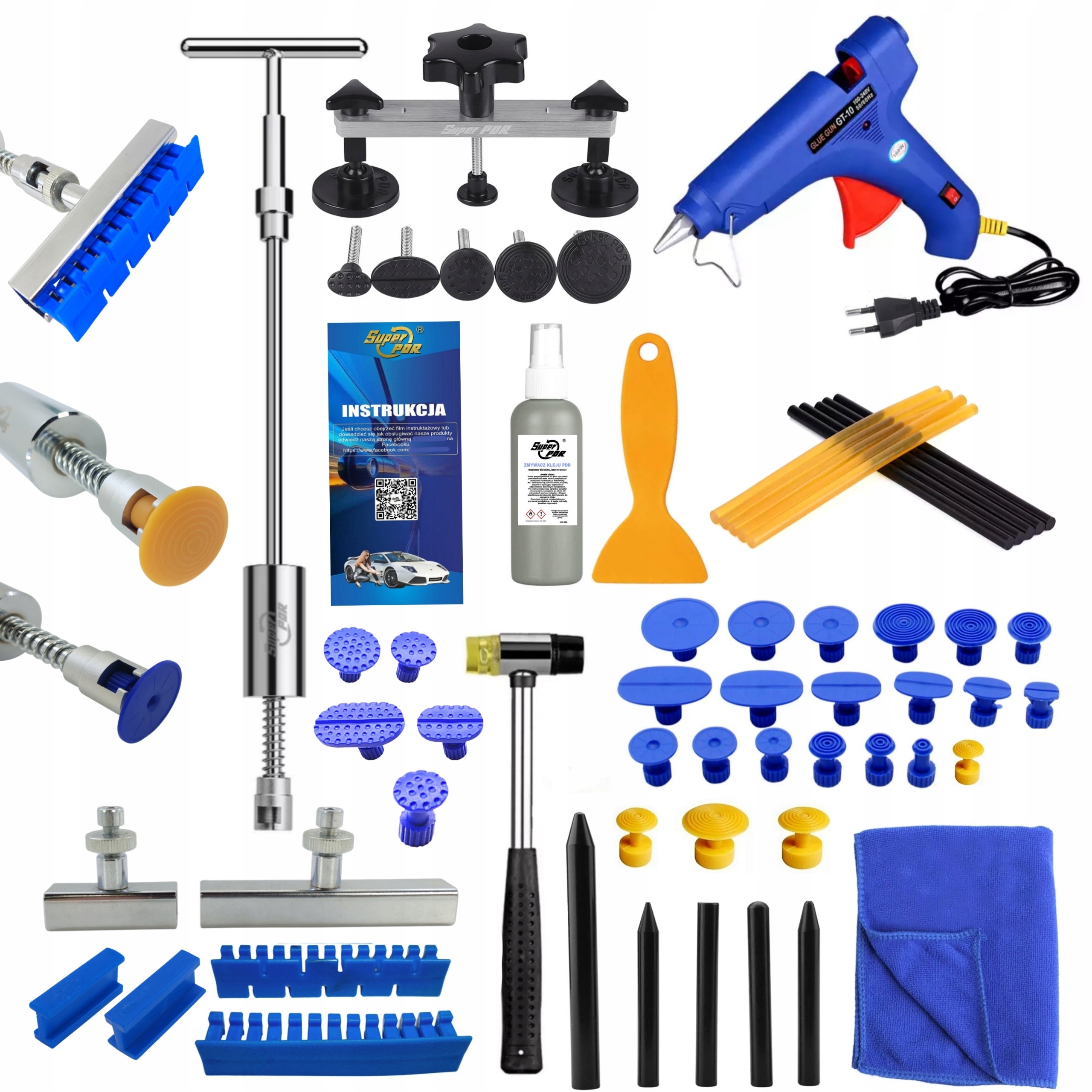 Sada na odstraňovanie preliačin Puller Pdr Sada na vyťahovanie preliačin XXL