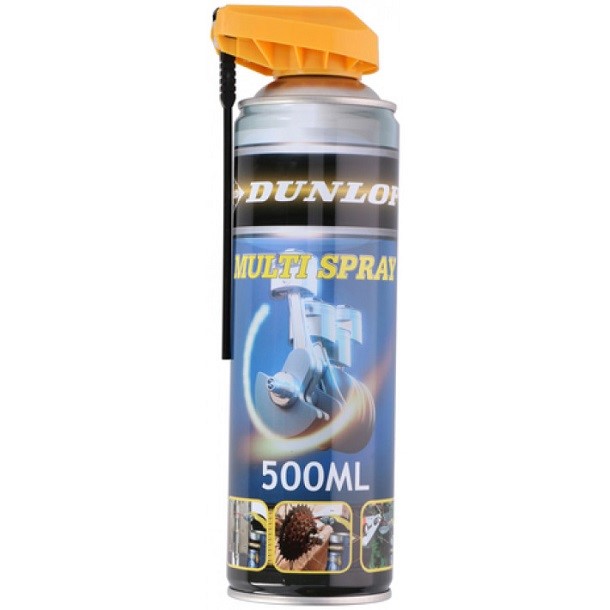 

Multifunkcyjny spray do auta roweru Dunlop 500ml
