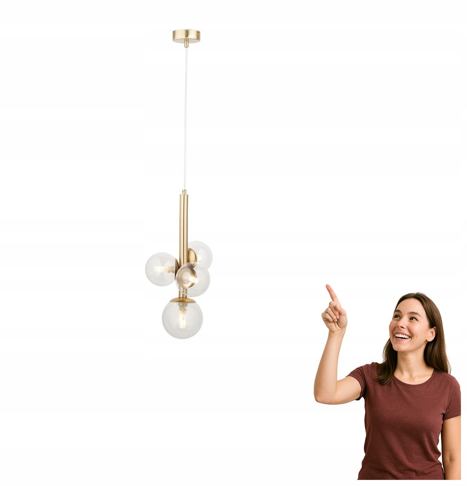 Závěsná lampa Perla Lux 4 40856 Sigma Lighting