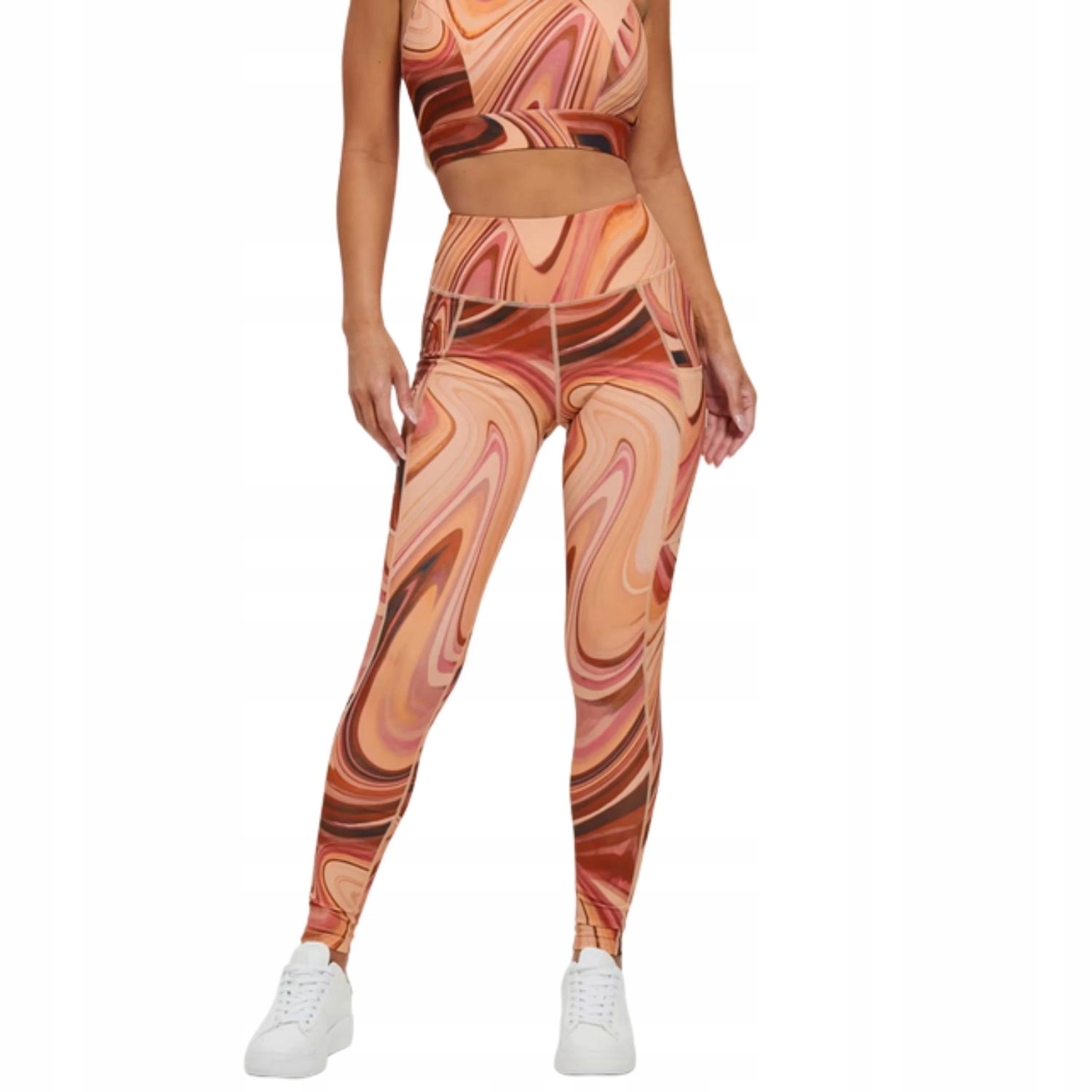 Dámské sportovní legíny Guess s vysokým pasem, pohodlné, vel. S