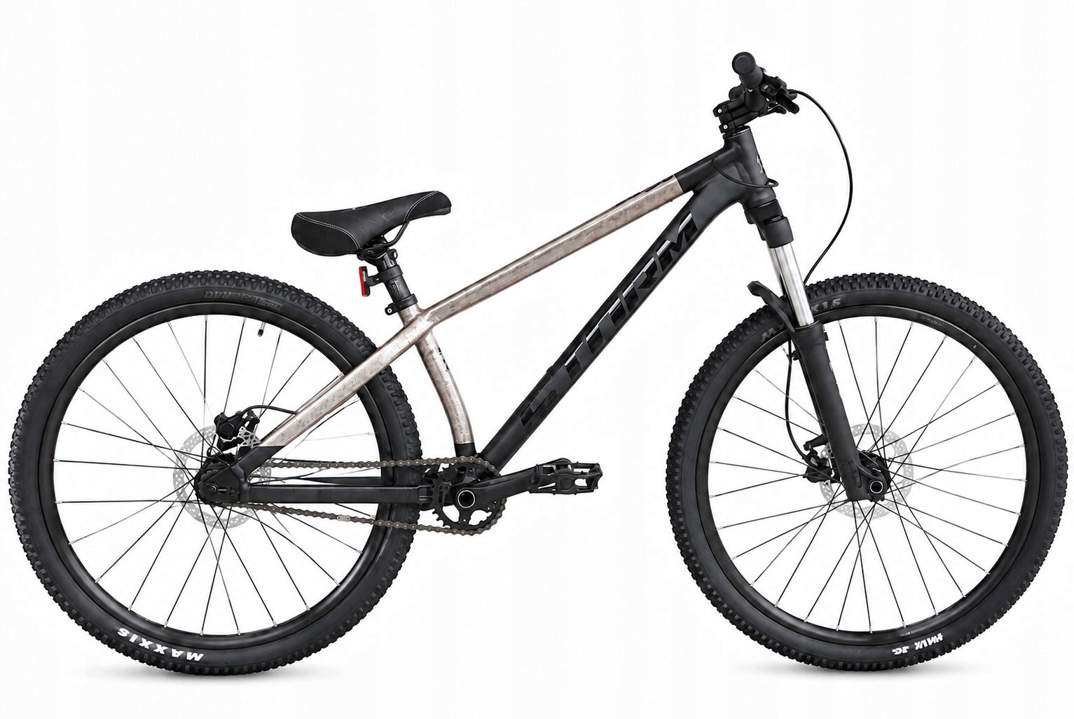 Rower dirtowy Storm dirt 1.0 (26'') R13 czarny/brązowy