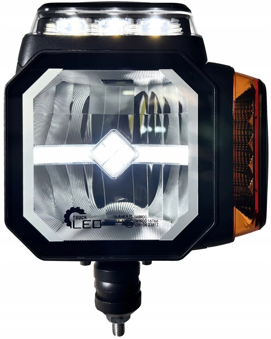 Světlomet Led dálkové směrové světlo poloha Pm vyhřívané stínidlo 12v 24v