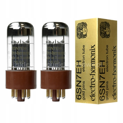 6SN7 6SN7GT, 6N8S Ehg Eh Electro-Harmonix Gold 2 ks vybraný pár