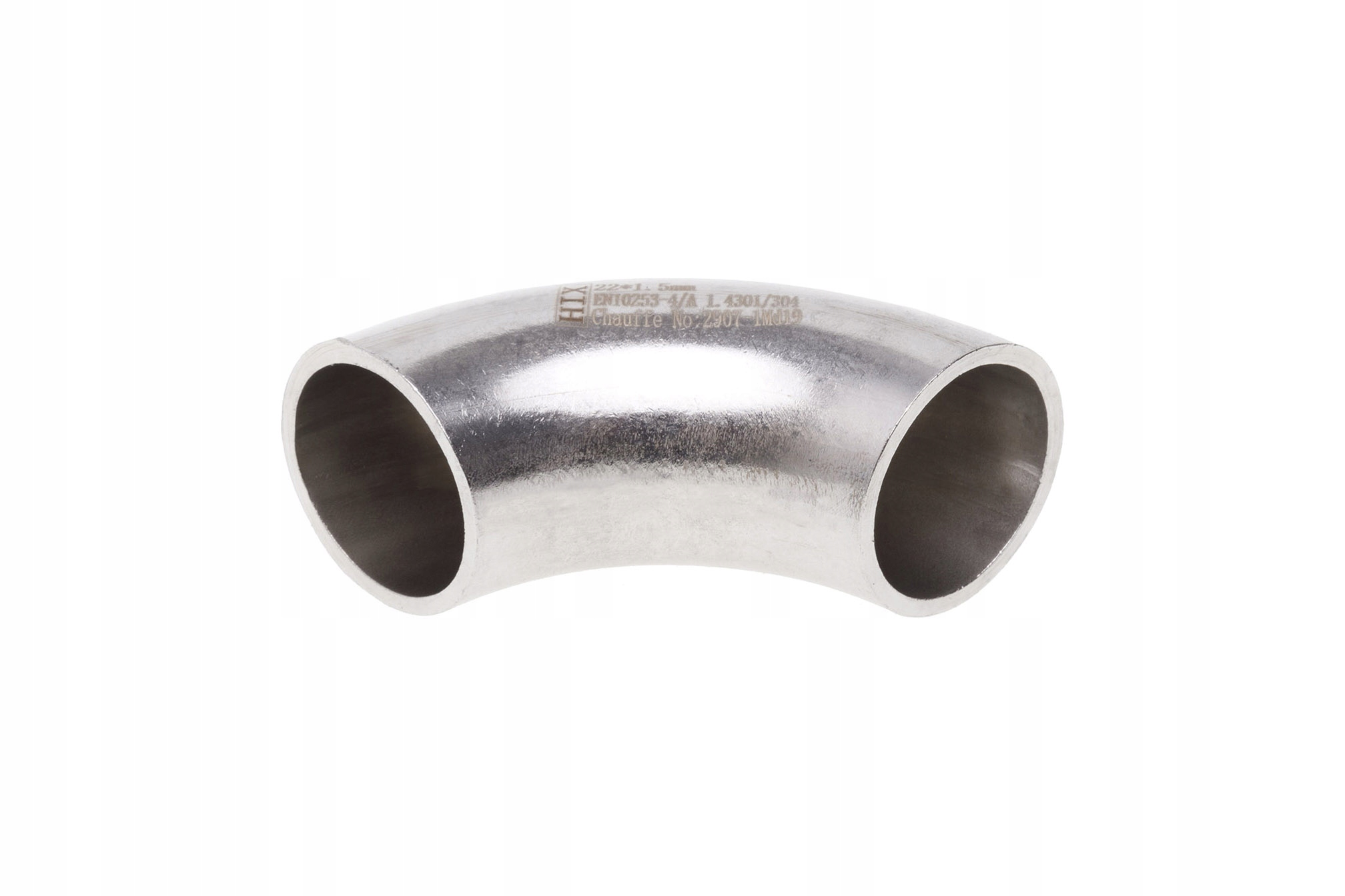 

Kolanko nierdzewne kolano hamburskie 22x1,5mm Inox