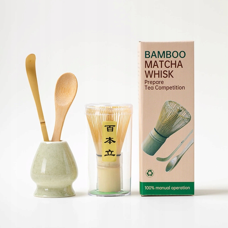 2x Sada metliček Chasen Pedel na čaj Matcha Barva Matcha