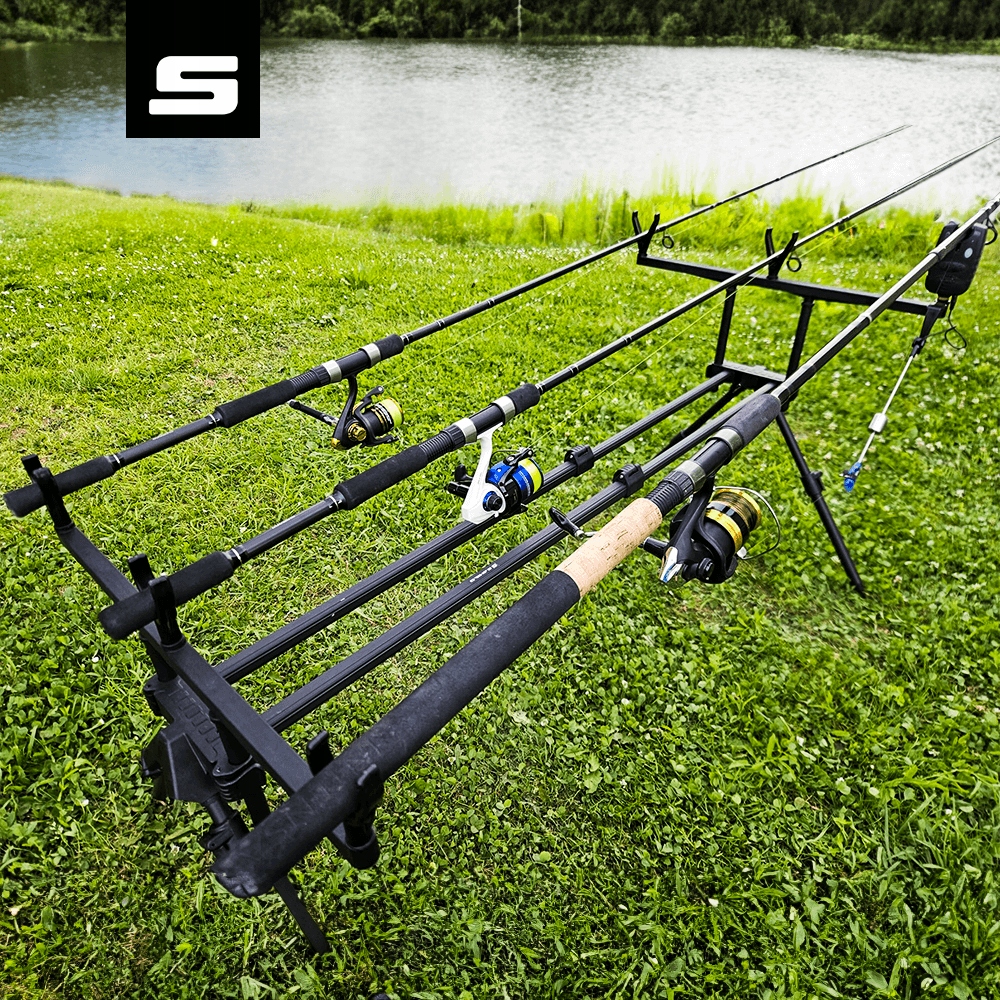 STATYW WĘDKARSKI ROD POD SAHIDO X WING STANOWISKO KARPIOWE FEEDEROWE Model X-WING