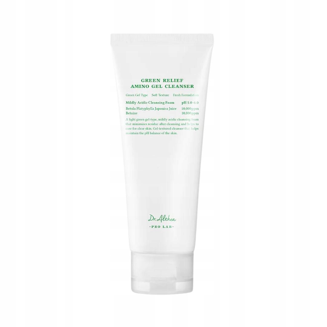 Dr. Althea – Zelený Reliéf Amino Gelový Čistič – Zelený – 100 ML [komsetika]
