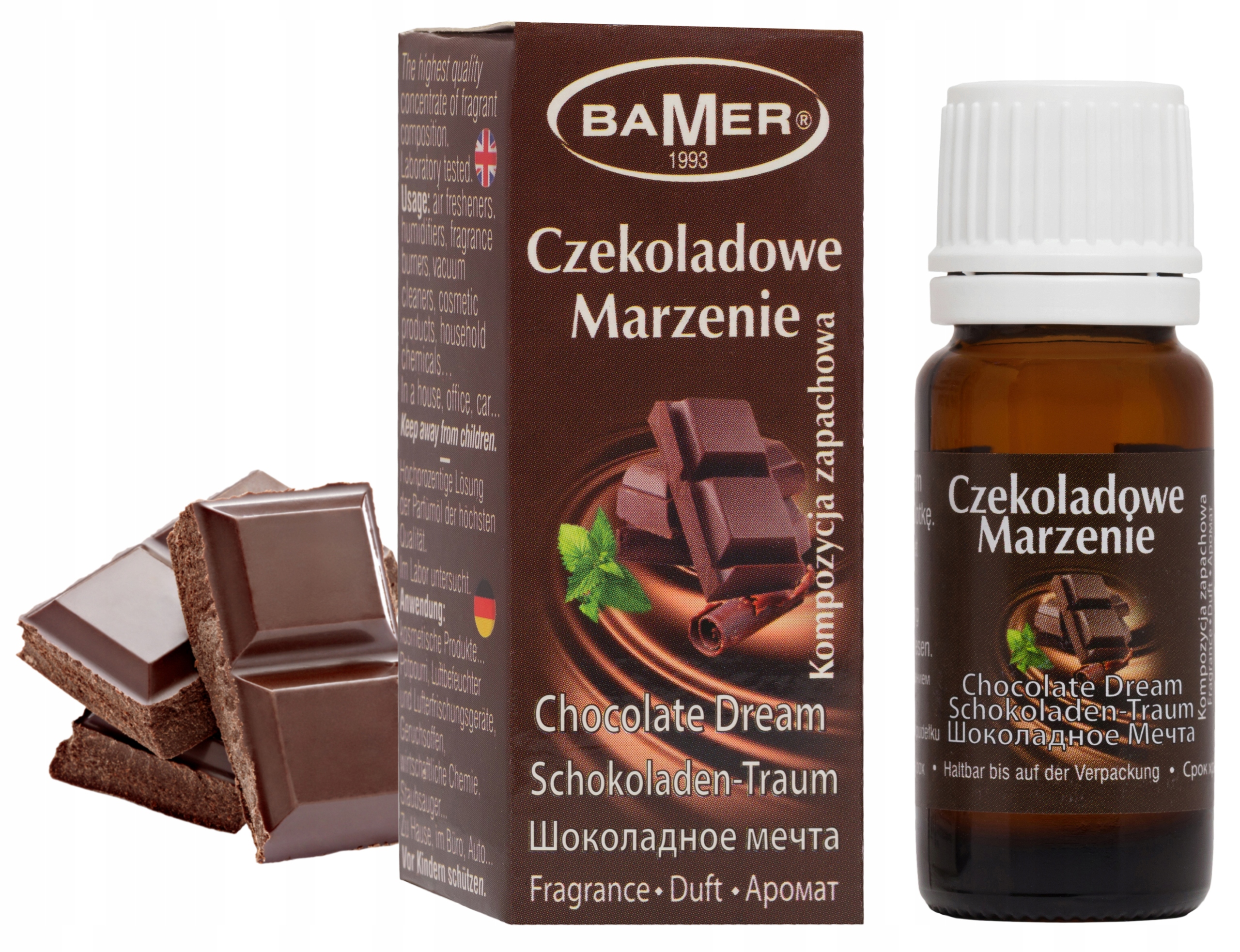 

Czekoladowe Marzenie Polski Olejek Zapachowy Bamer