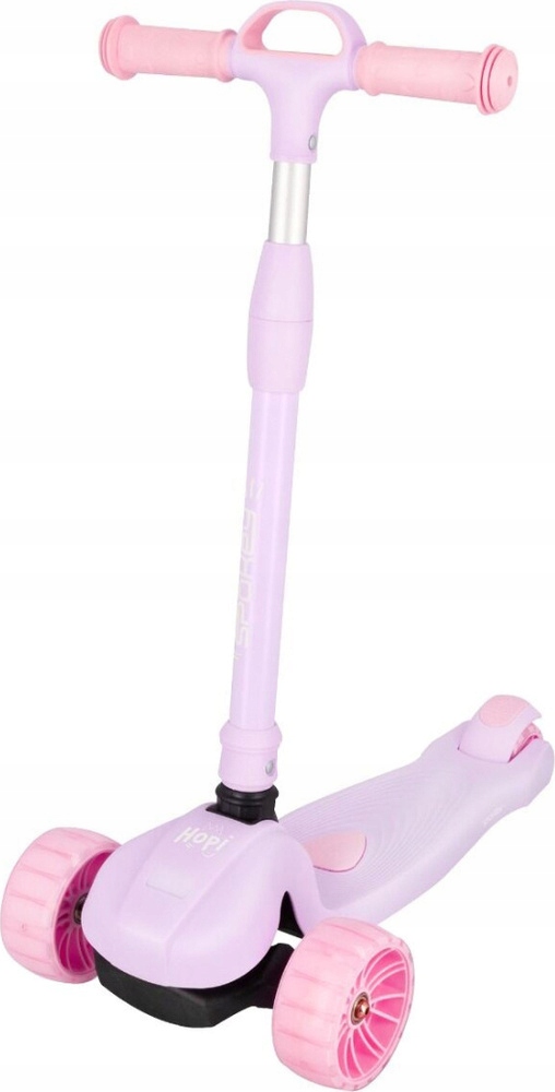 Balanční Tříkolová Koloběžka S Led Kolečky Spokey Hopi Růžová 944618