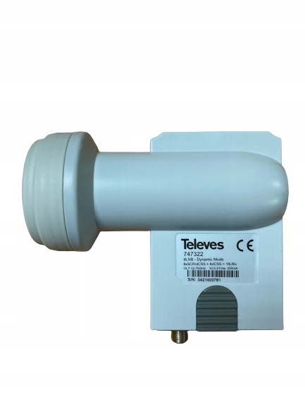 Konwerter Unicable II Televes 747322 16 kanałowy dCSS kompatybil Nc+ Polsat