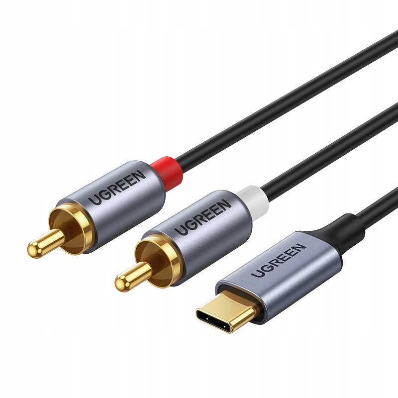 Kabel Ugreen CM451 2 x RCA (cinch) - USB typ C 1,5 m